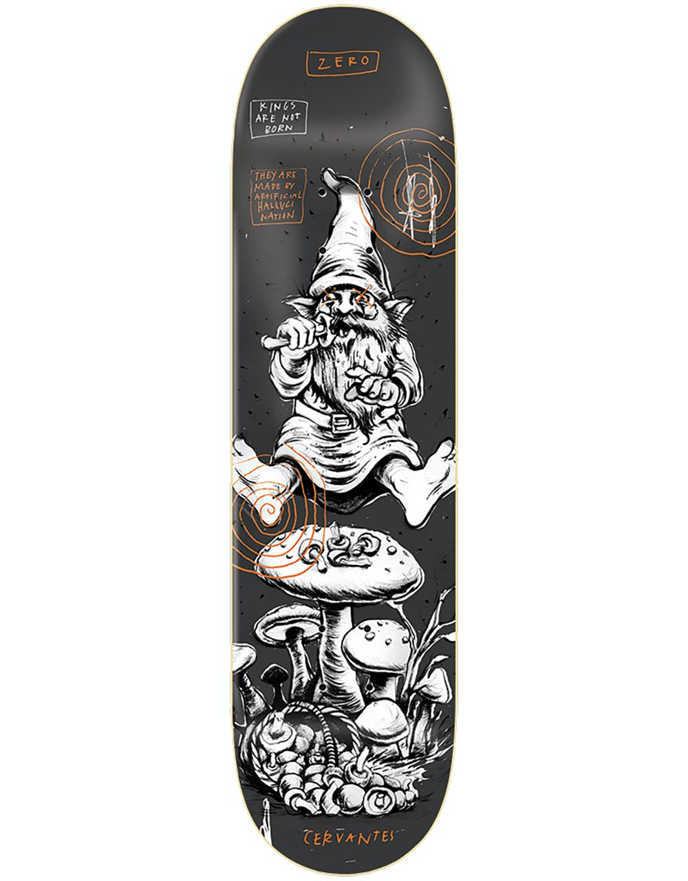 Zero Cervantes Gnarly Gnomes Skateboard Deck - 8.5"