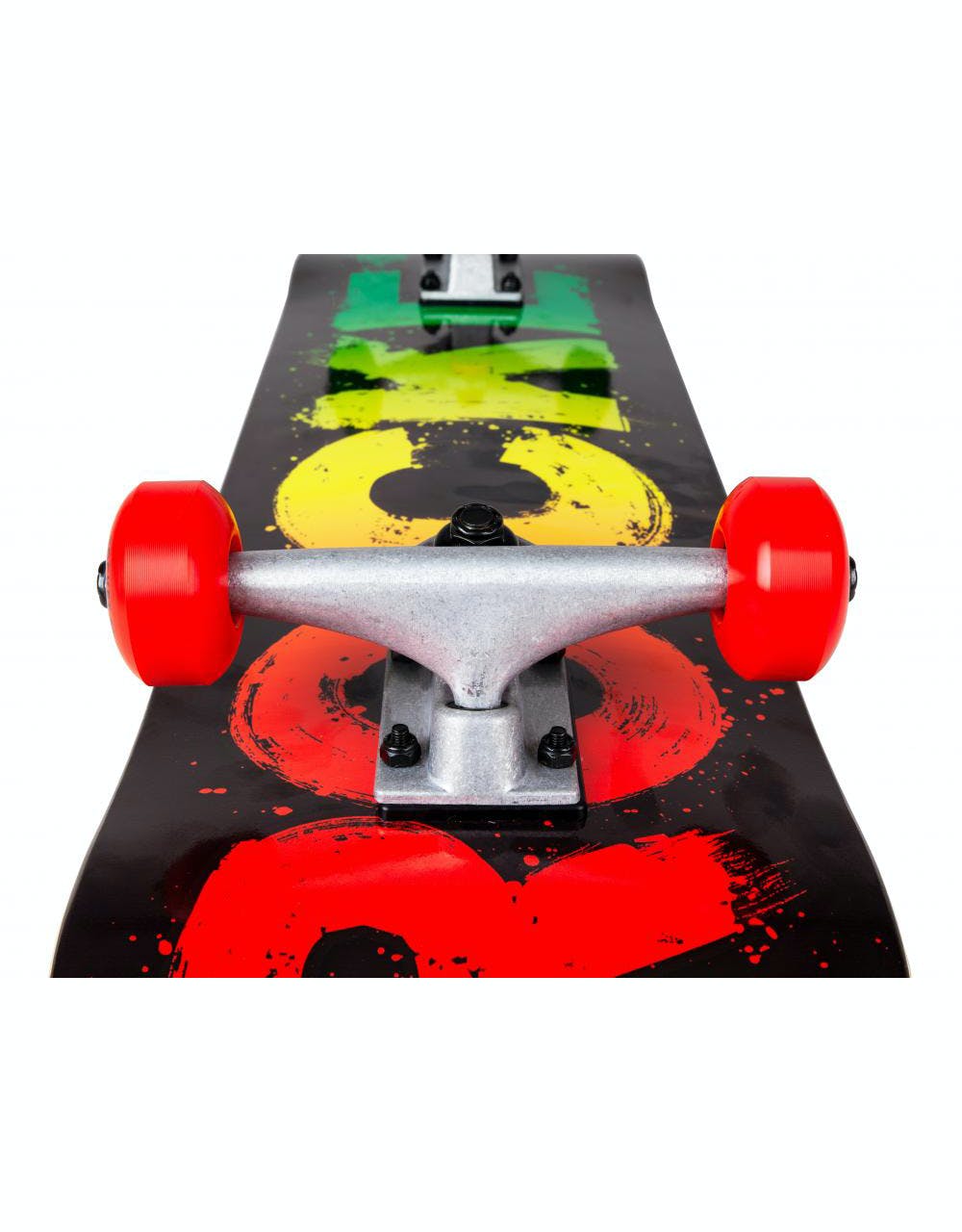 Rocket Rasta Fade Complete Skateboard - 8"