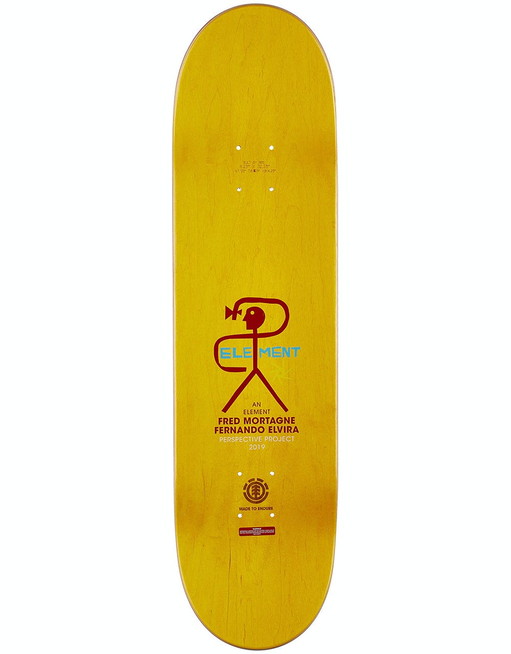 Element Sascha Freditano Skateboard Deck - 8.5"