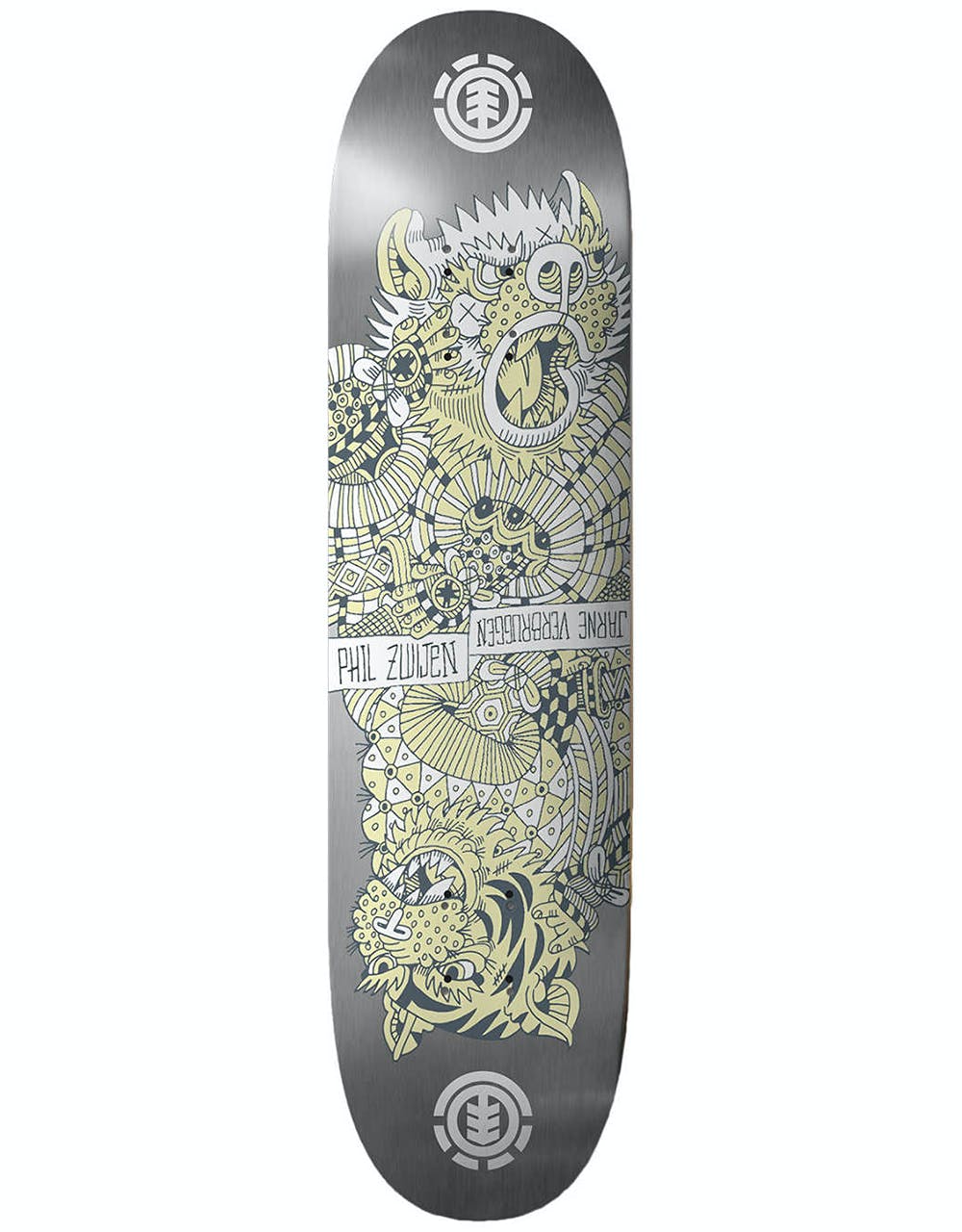 Element Jarne/Zwijsen Siamese Skateboard Deck - 8.5"