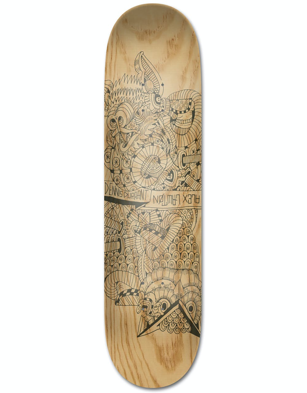 Element Durrant/Lawton Siamese Skateboard Deck - 8"