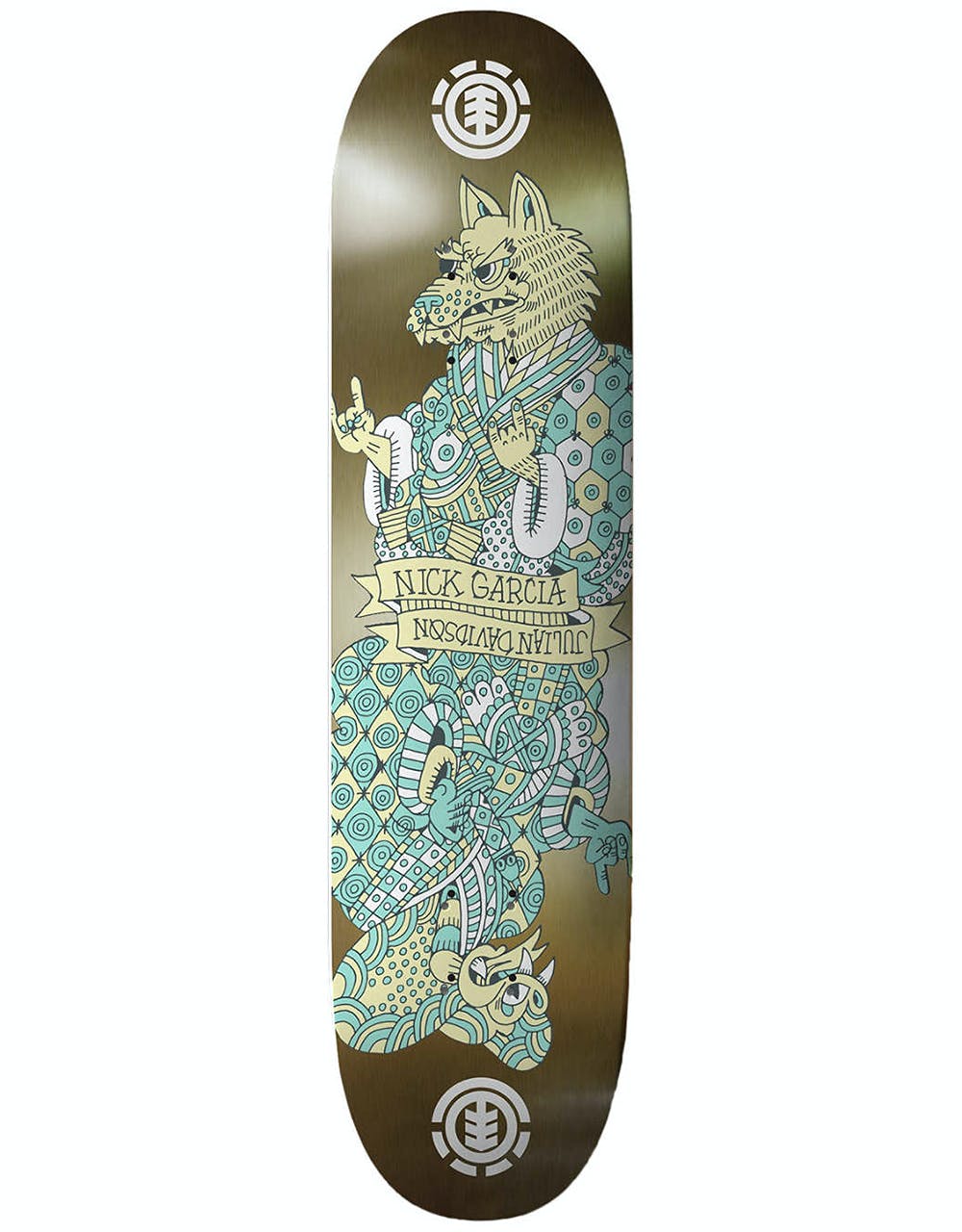 Element Garcia/Julian Siamese Skateboard Deck - 8.25"