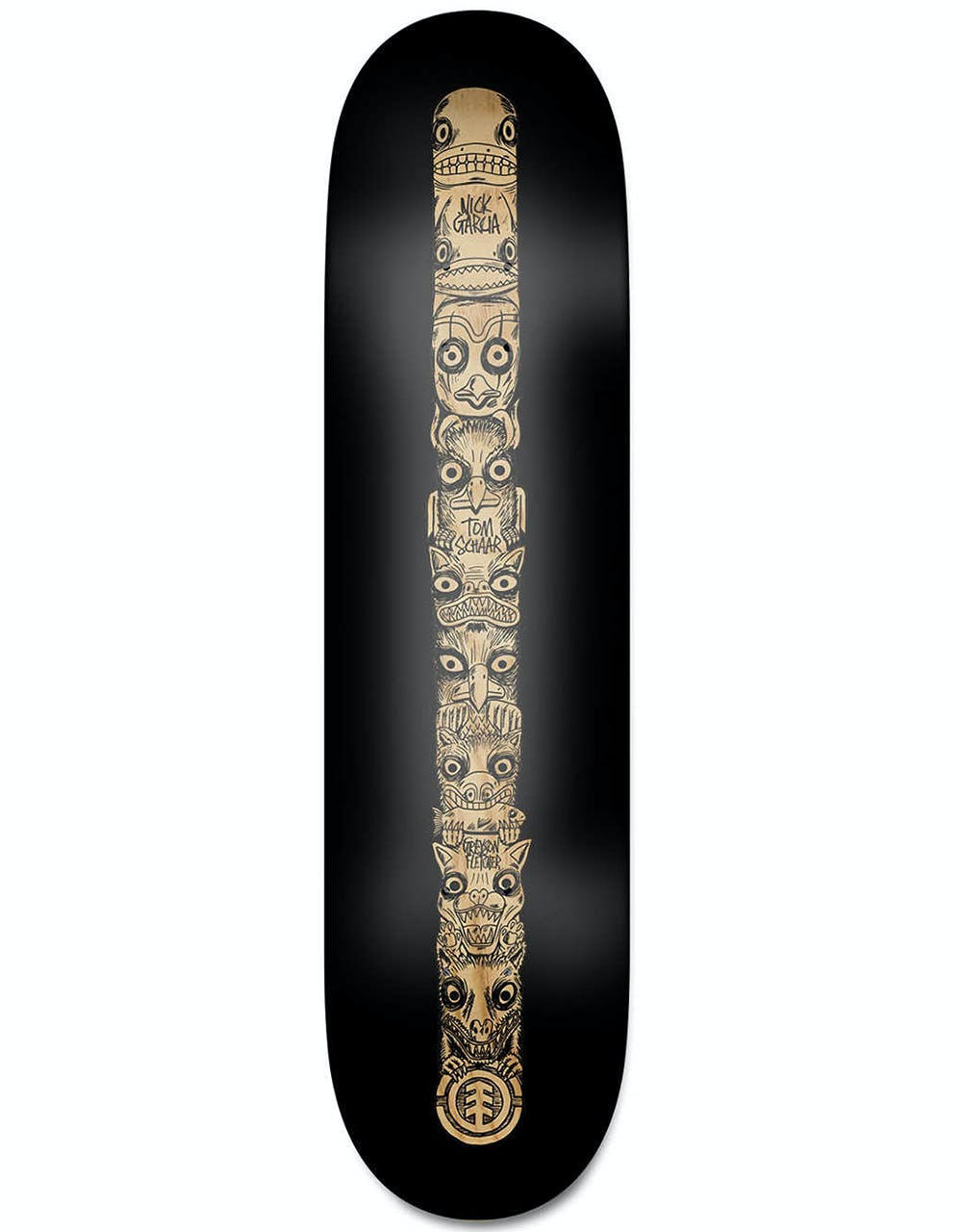 Element x Fos Schaar Totem Skateboard Deck - 8.31"