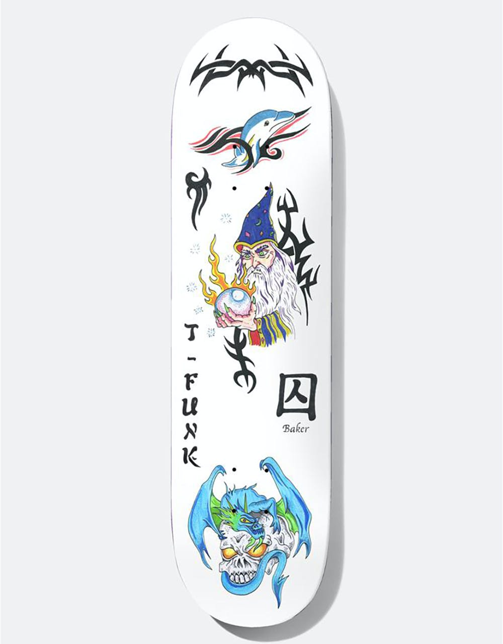 Baker T-Funk Bad Decision Skateboard Deck - 8.5"