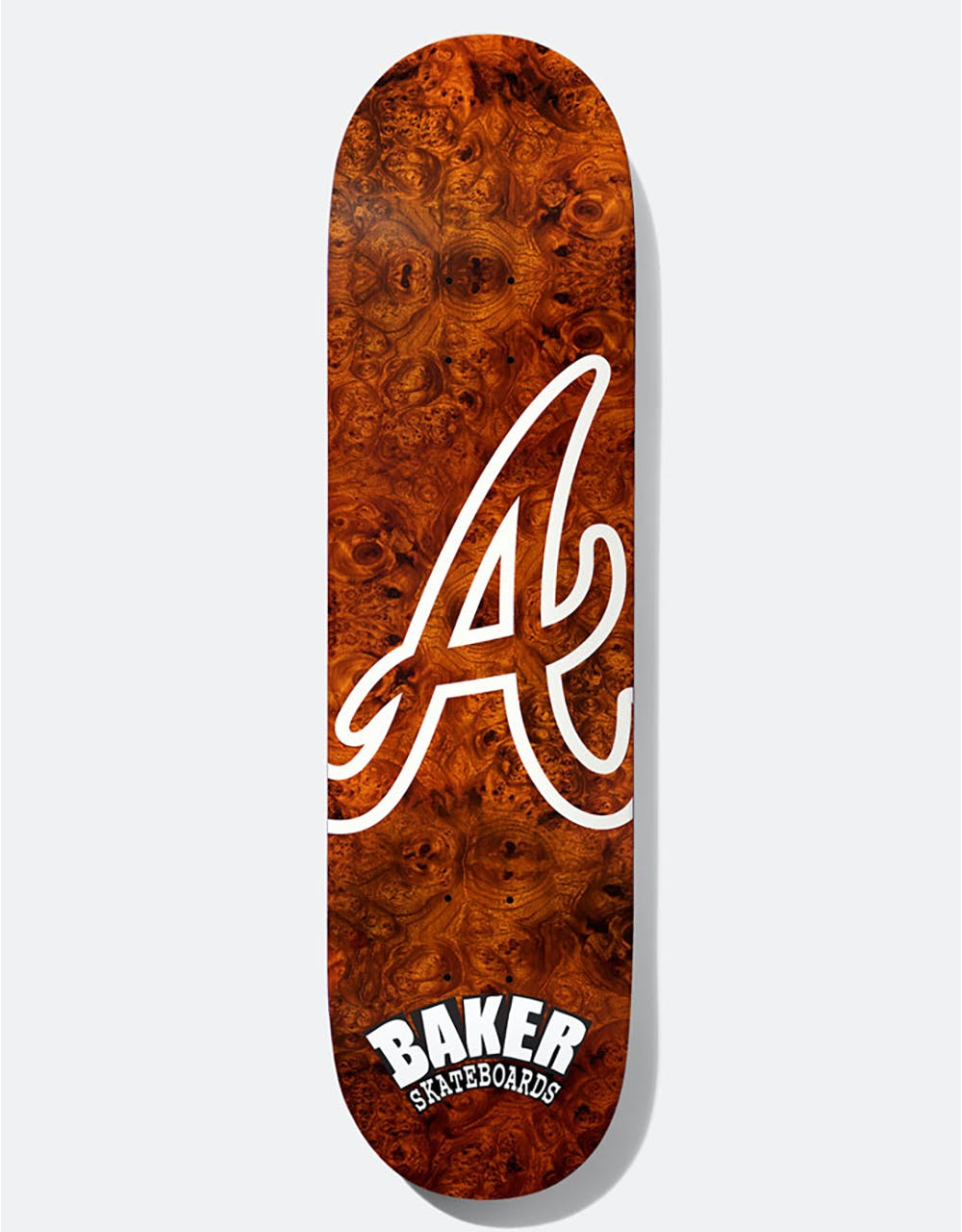 Baker Reynolds ATL Burlwood B2 Skateboard Deck - 8.125"
