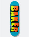 Baker Cyril Brand Name Noise Skateboard Deck - 8.475"