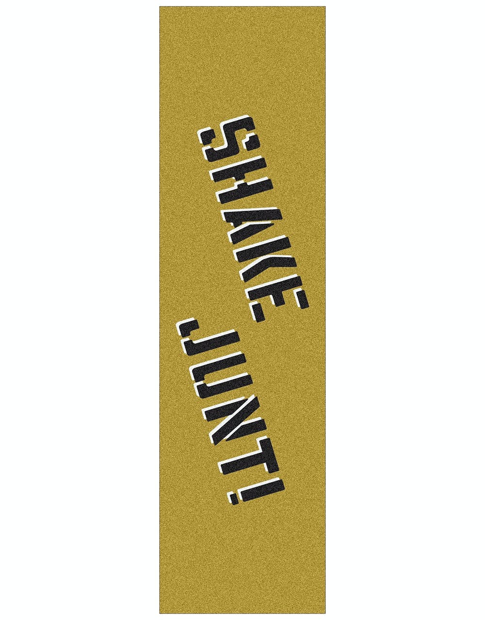 Shake Junt Sprayed Logo Grip Tape Sheet - Gold/Black