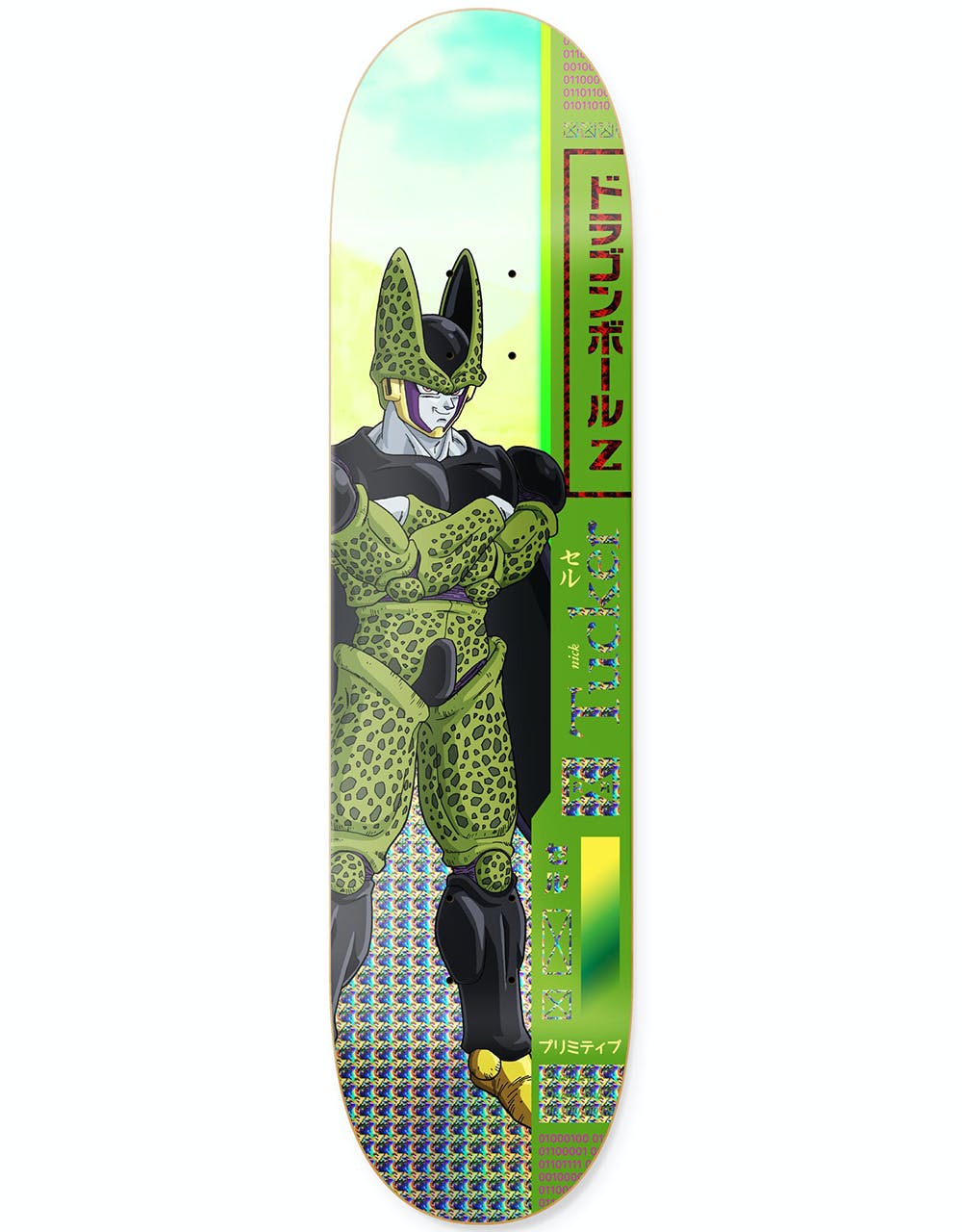 Primitive x Dragon Ball Z Tucker Cell Skateboard Deck - 8.25"