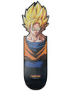 Primitive x Dragon Ball Z SS Goku CNC Skateboard Deck - 8.5"