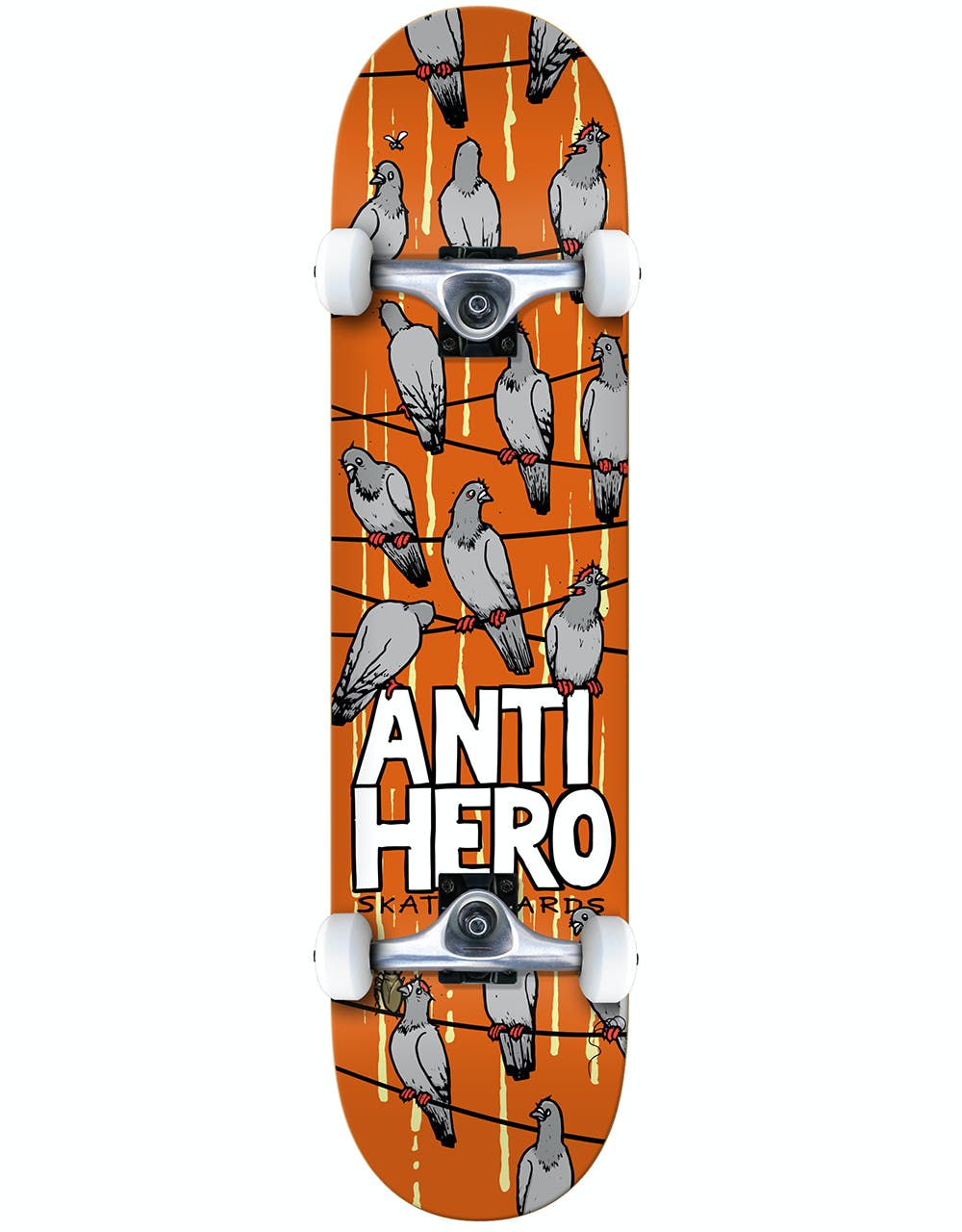 Anti Hero On A Wire Complete Skateboard - 7.75"