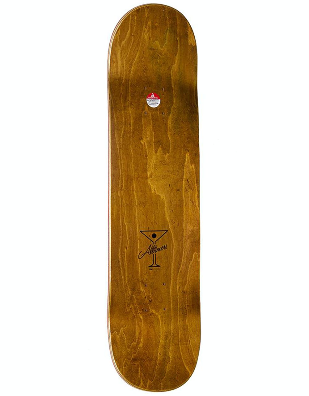 Alltimers Dustin Knit Logo Skateboard Deck - 8.5"