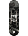 Plan B Way Zig BLK ICE Skateboard Deck - 8.75"