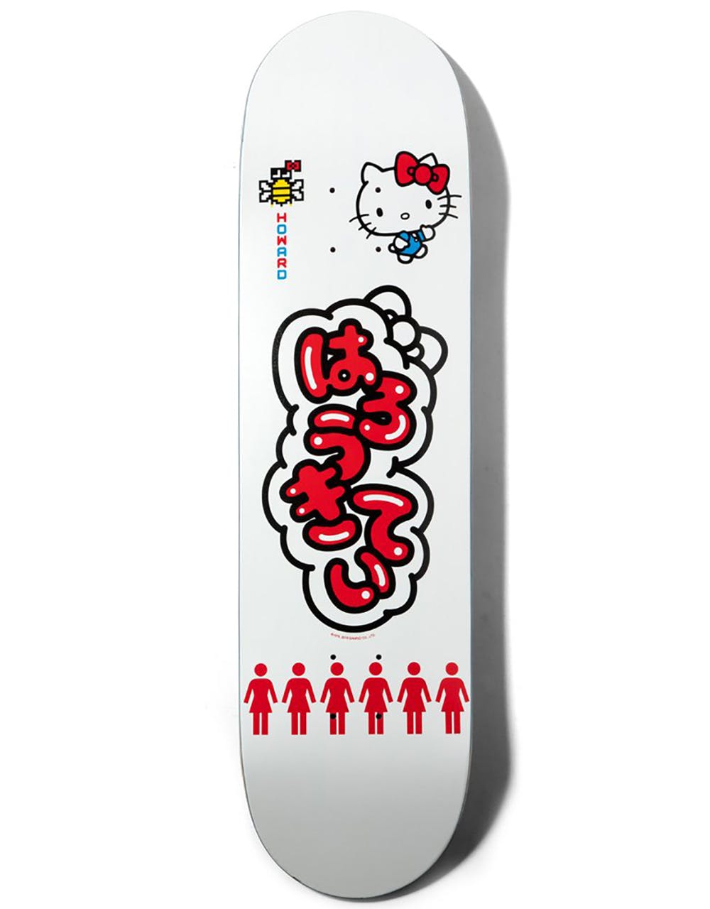 Girl x Hello Kitty Howard Skateboard Deck - 8.5"