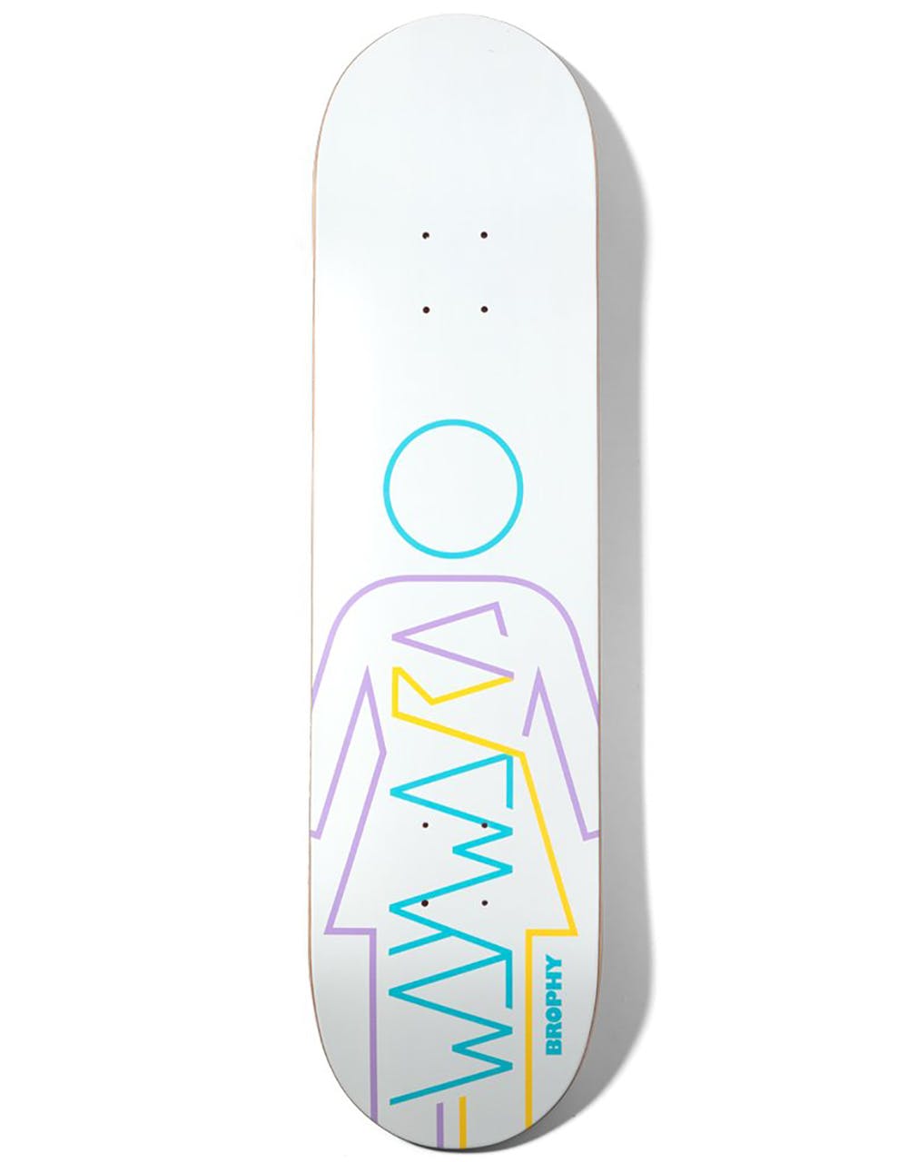 Girl x Wayward Brophy Skateboard Deck - 8"