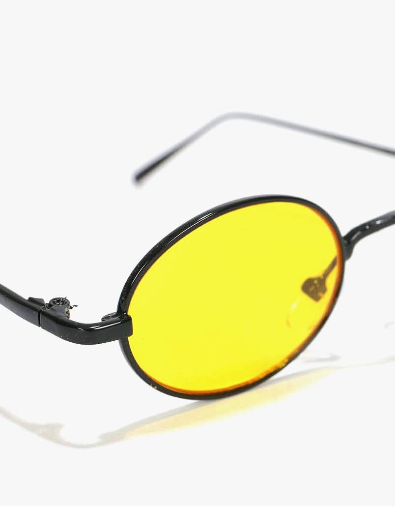 Route One Lennon Sunglasses - Yellow/Black