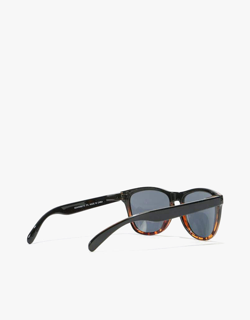 Route One New Wayfarer Sunglasses - Black/Tortoise