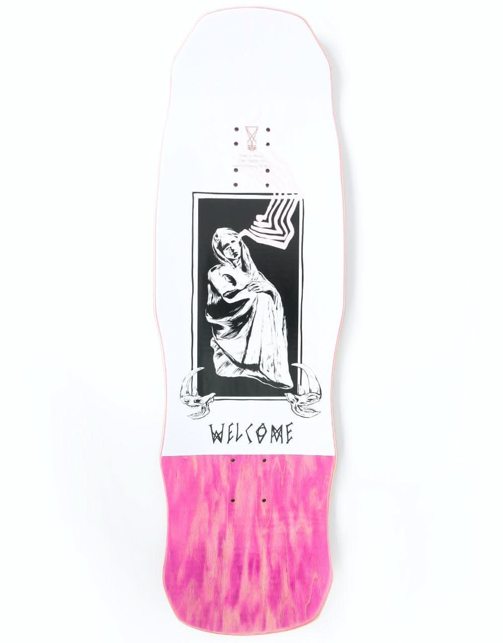 Welcome Flying Ape on Dark Lord Skateboard Deck - 9.75"