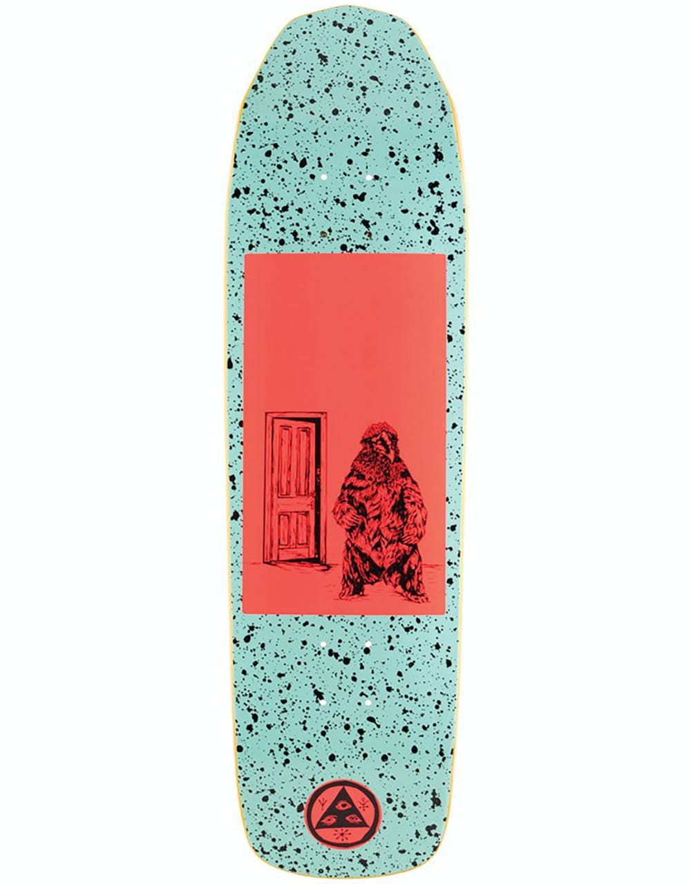 Welcome Go Darker on Basillisk Skateboard Deck - 8.8"