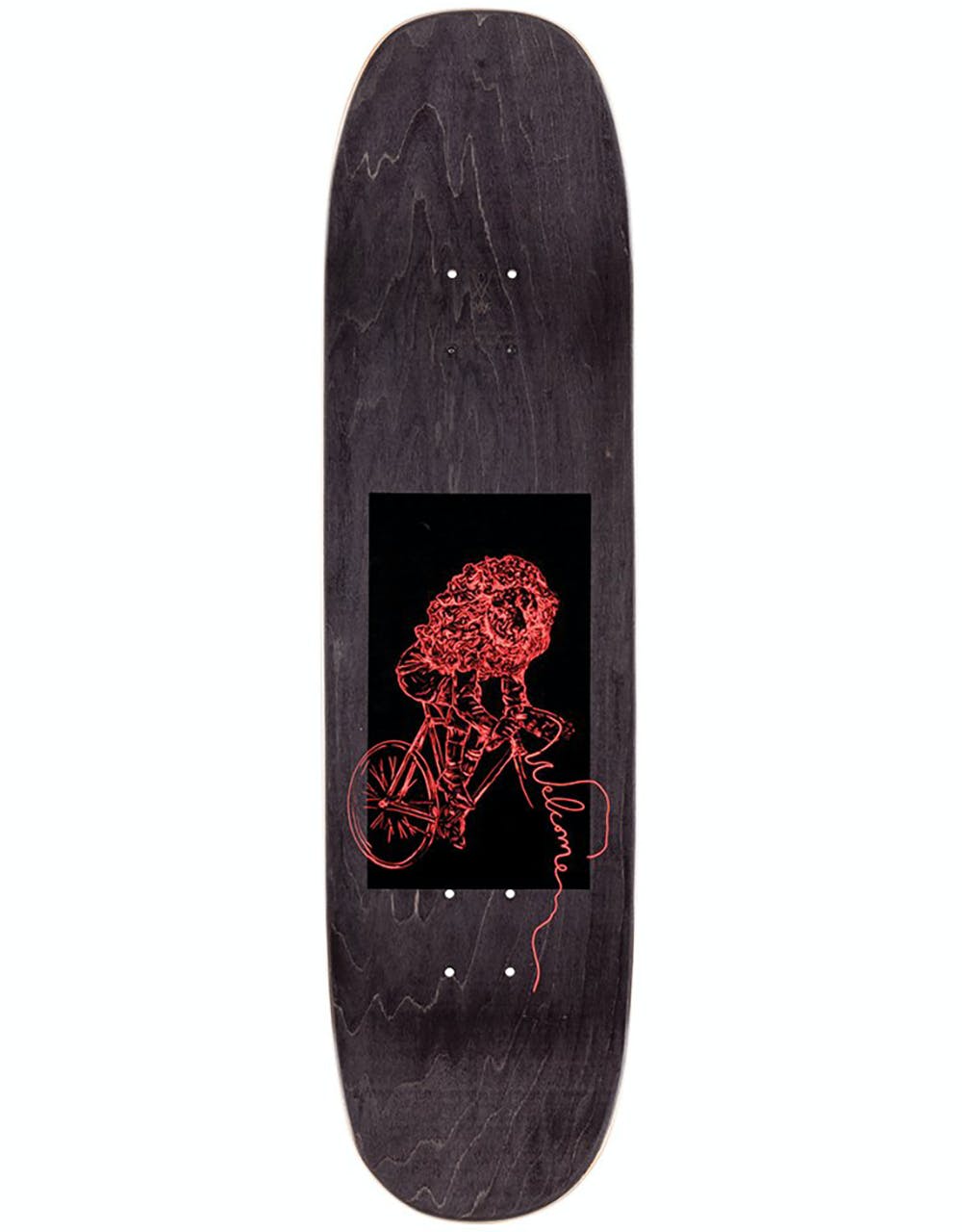 Welcome Squizard on Moontrimmer 2.0 Skateboard Deck - 8.5"
