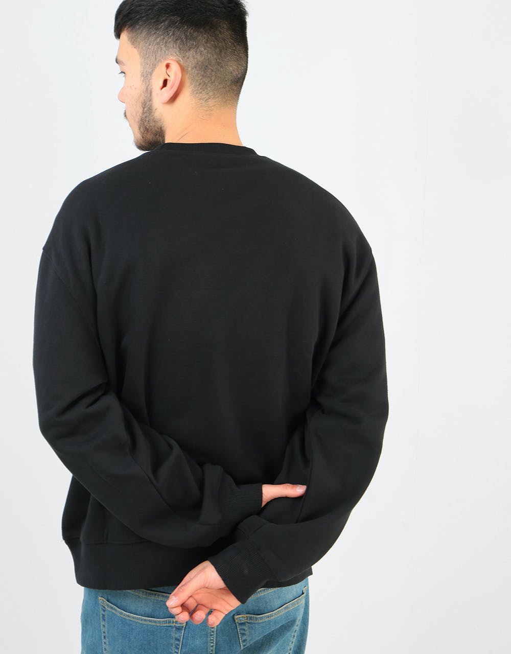 Carhartt WIP Logo Sweatshirt - Black/White