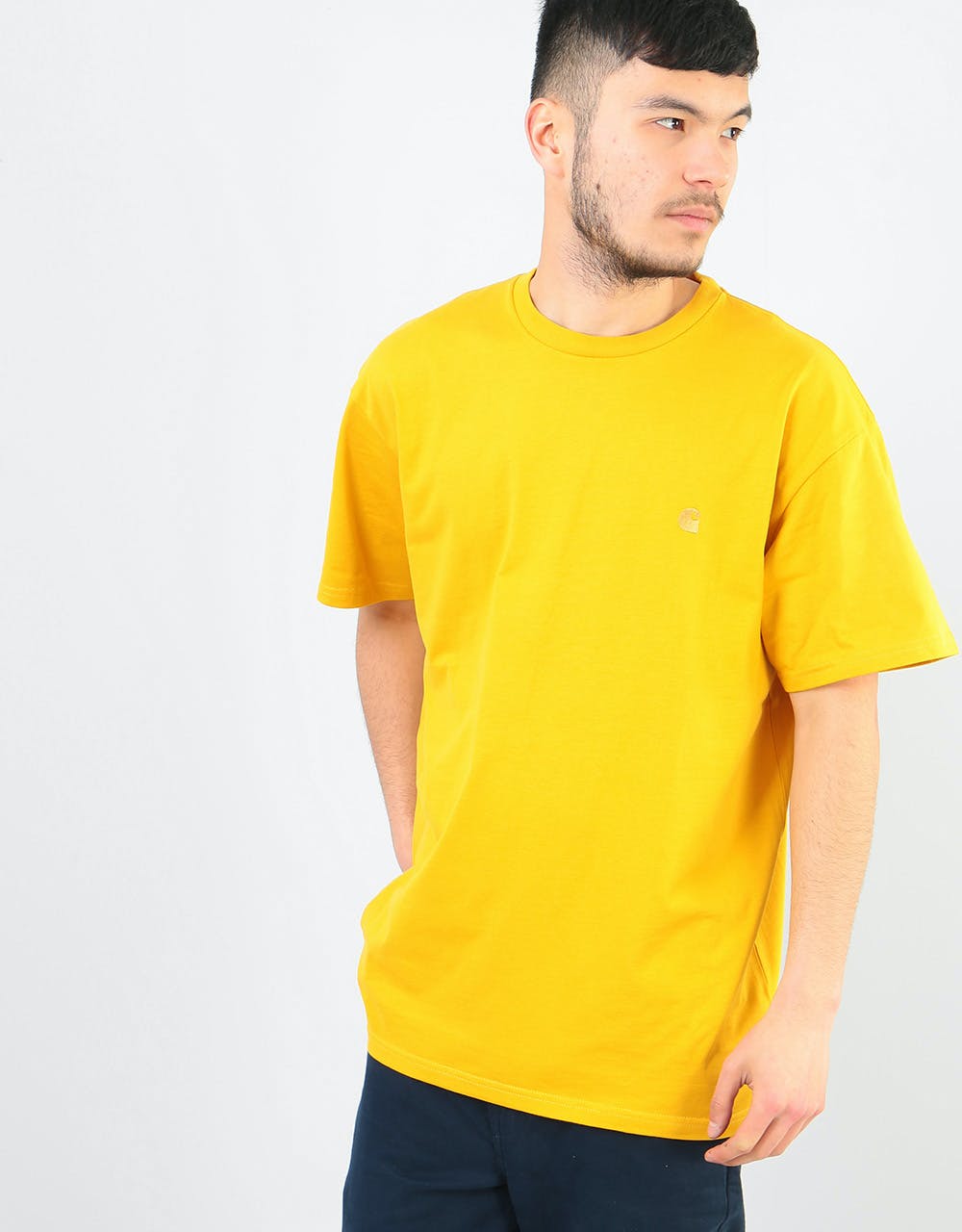 Carhartt WIP S/S Chase T-Shirt - Quince/Gold