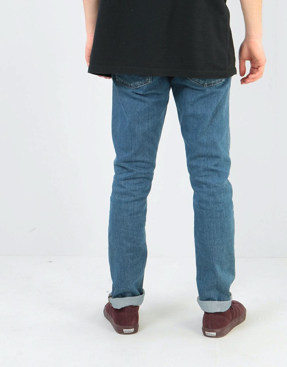 Carhartt WIP Rebel Pant - Blue (Dark Stone Washed)
