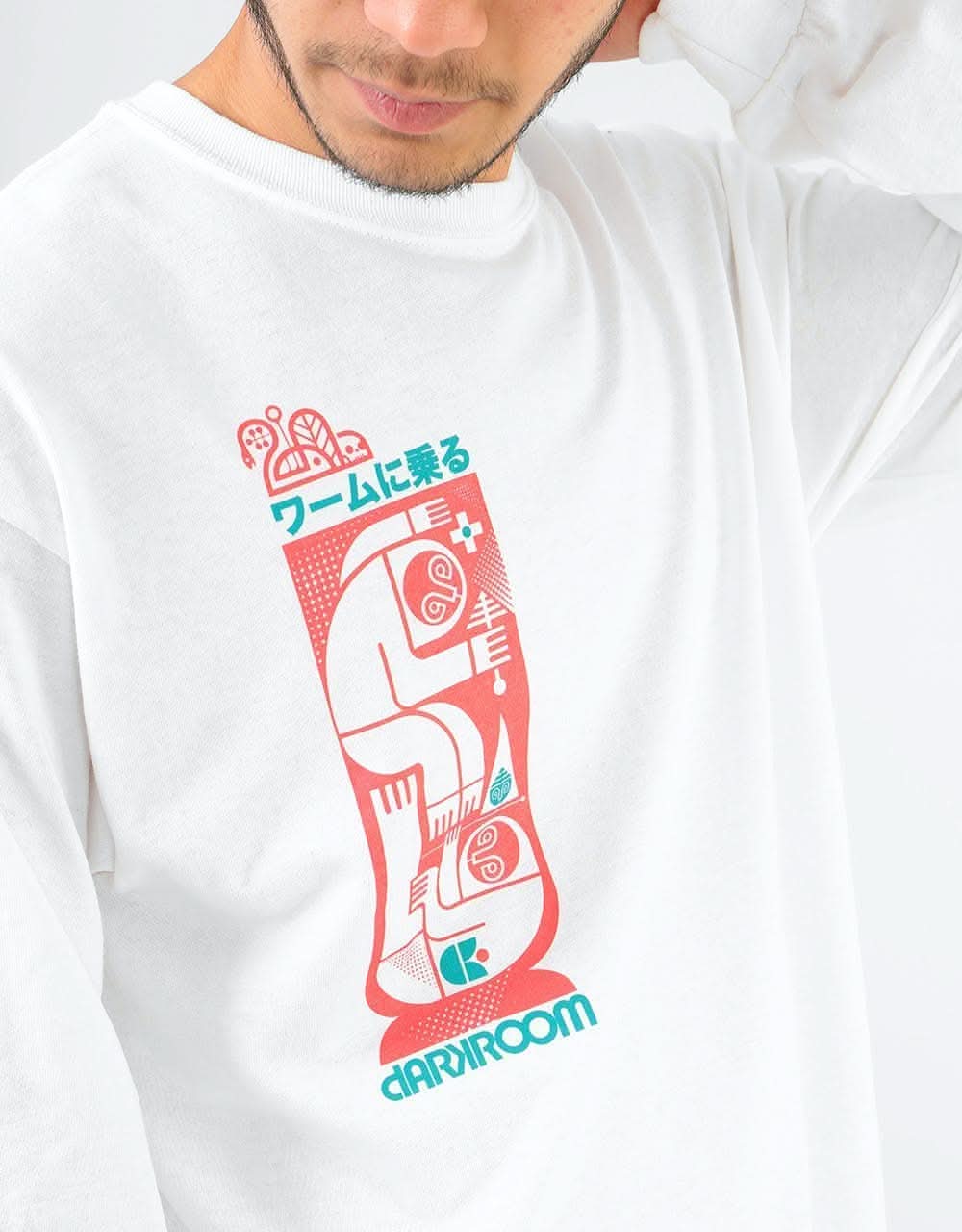 Darkroom Sloths JP L/S T-Shirt - White