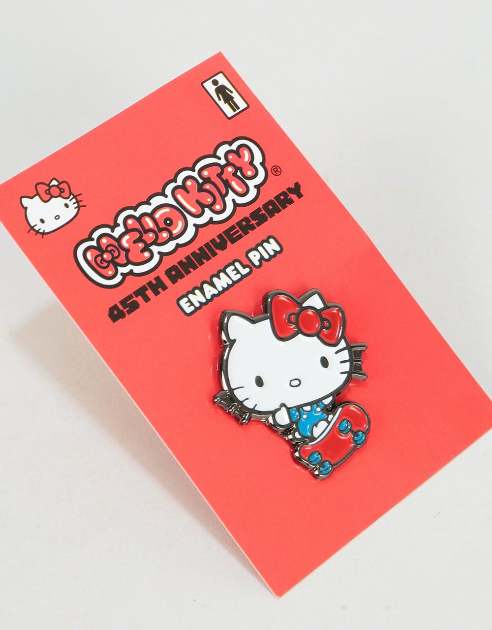 Girl x Hello Kitty Enamel Pin Badge