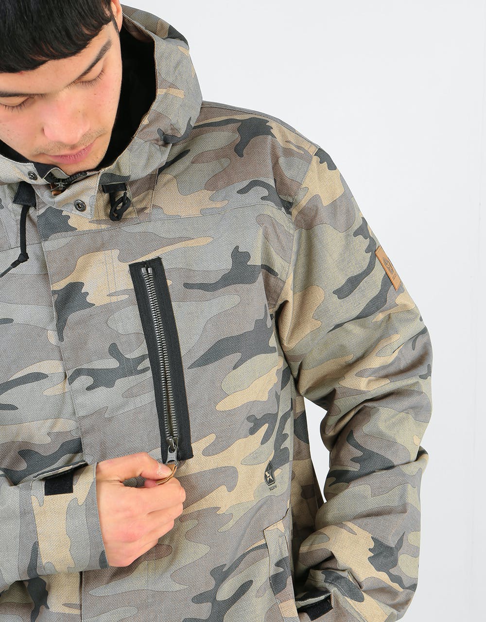 Sessions Scout Snowboard Jacket - Green Camo
