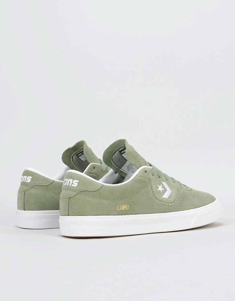 Converse Lopez Pro Skate Shoes - Jade Stone/White/White
