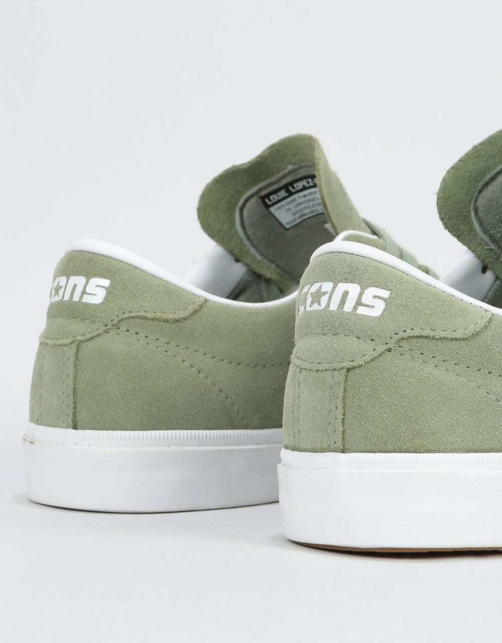 Converse Lopez Pro Skate Shoes - Jade Stone/White/White