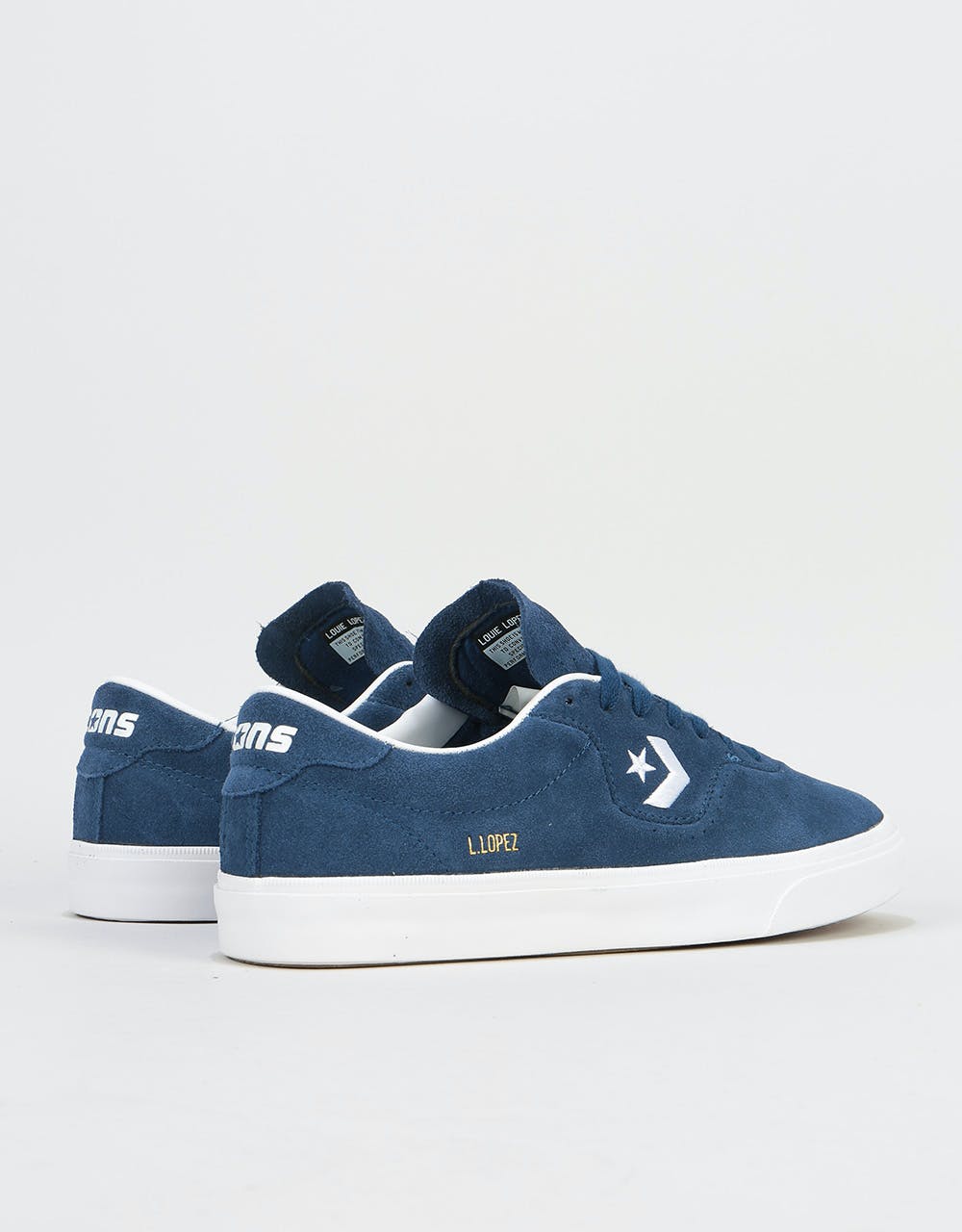 Converse Lopez Pro Skate Shoes - Navy/White/Gum