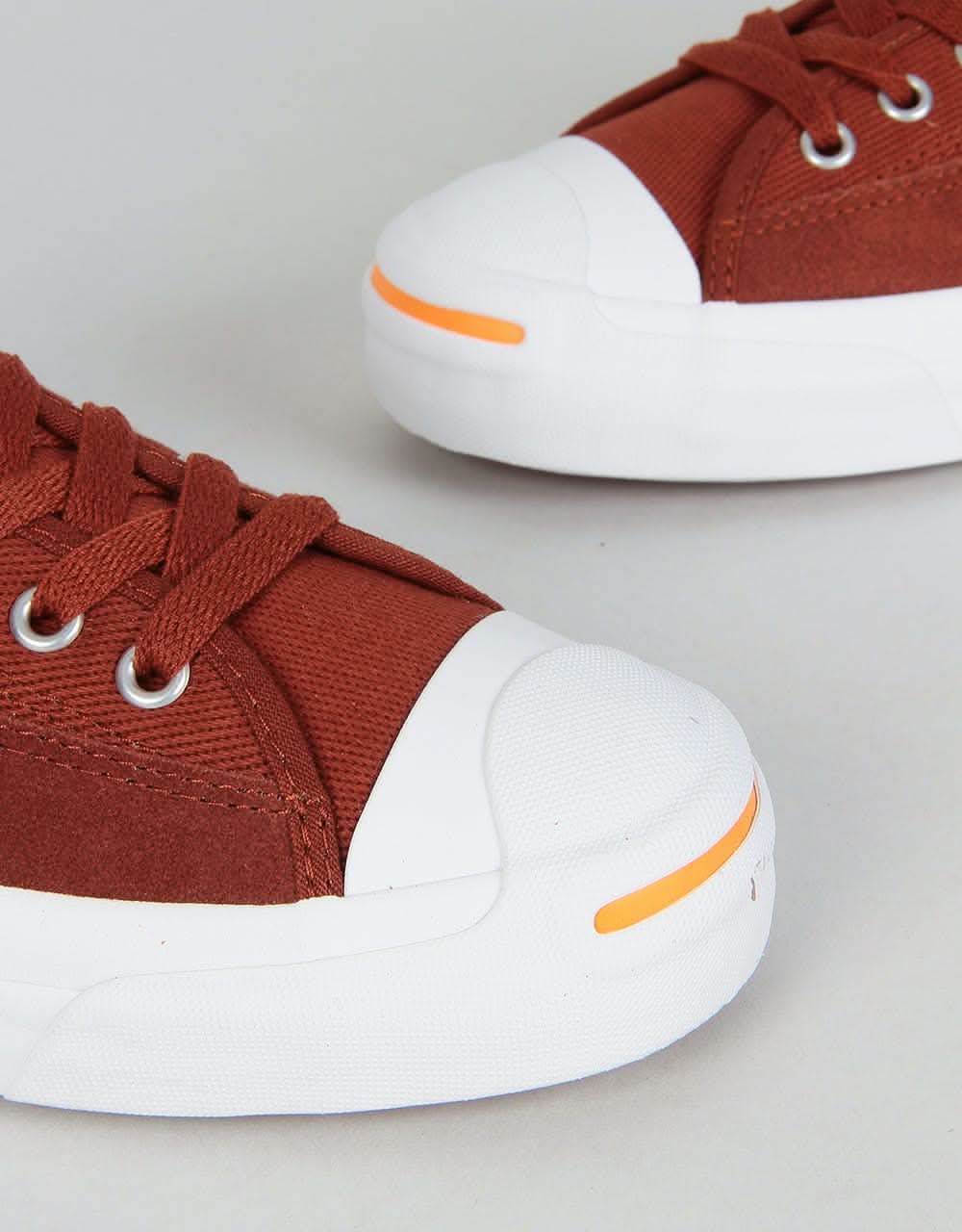Converse Jack Purcell Pro Ox Skate Shoes - Cinnamon/White/Orange Rind