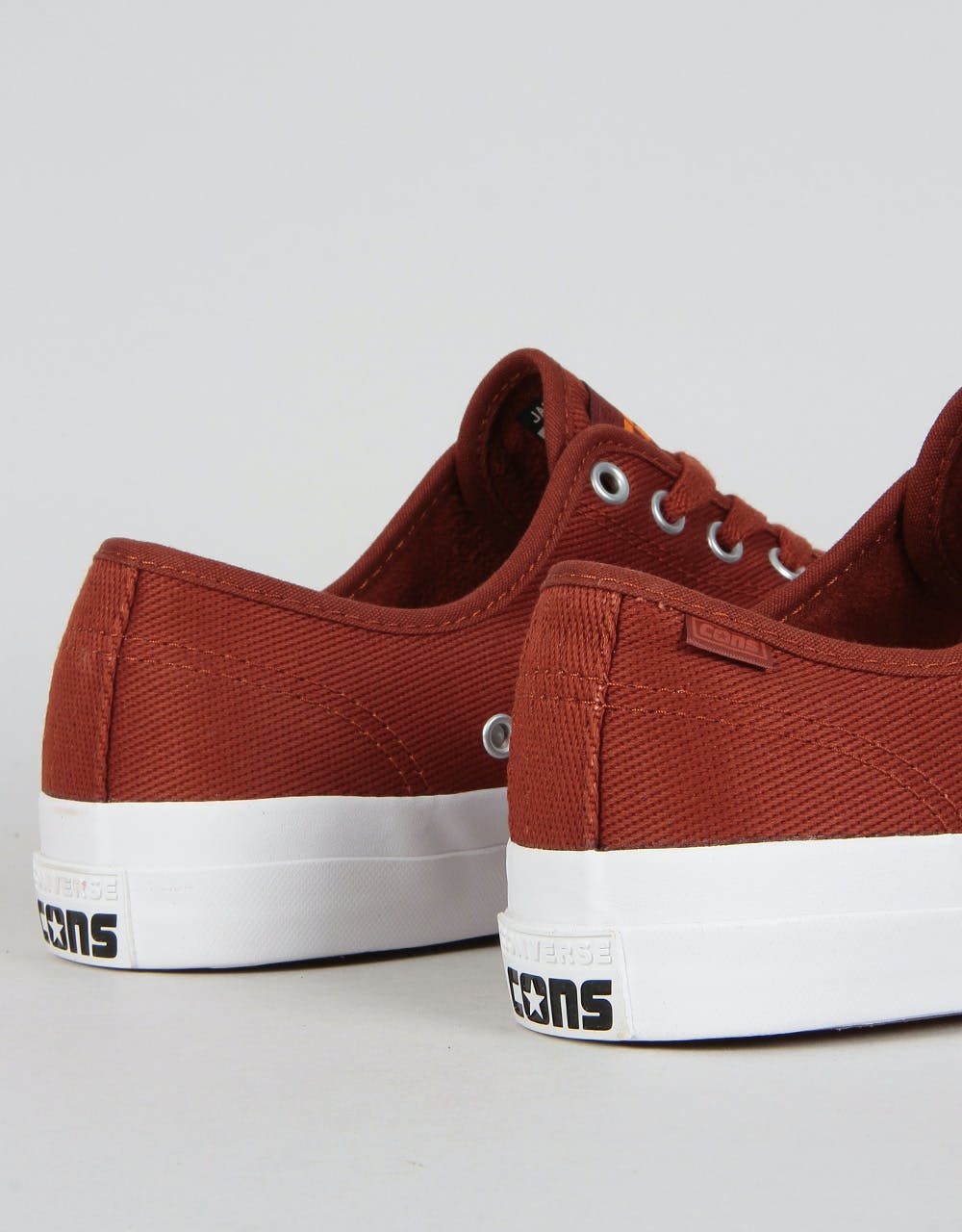 Converse Jack Purcell Pro Ox Skate Shoes - Cinnamon/White/Orange Rind