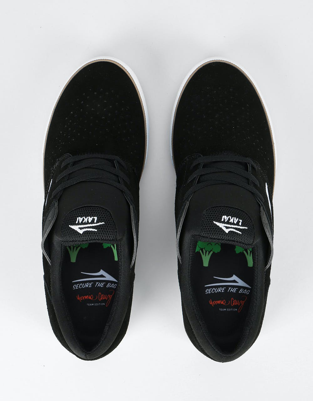 Lakai Fremont Vulc Skate Shoes - Black Suede