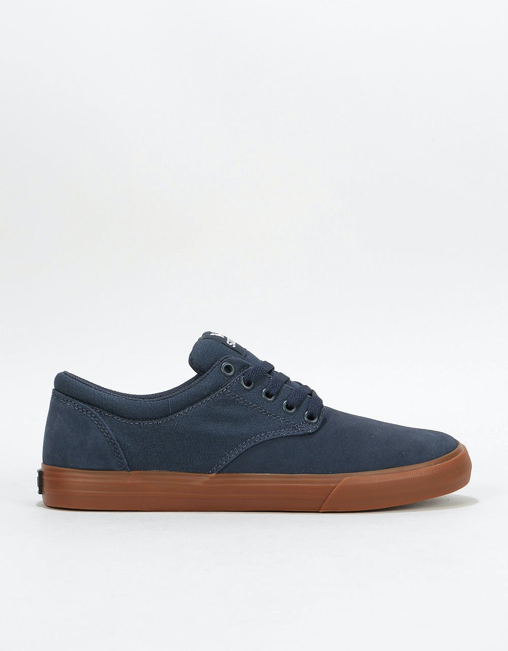Supra Chino Skate Shoes - Navy/Navy-Gum