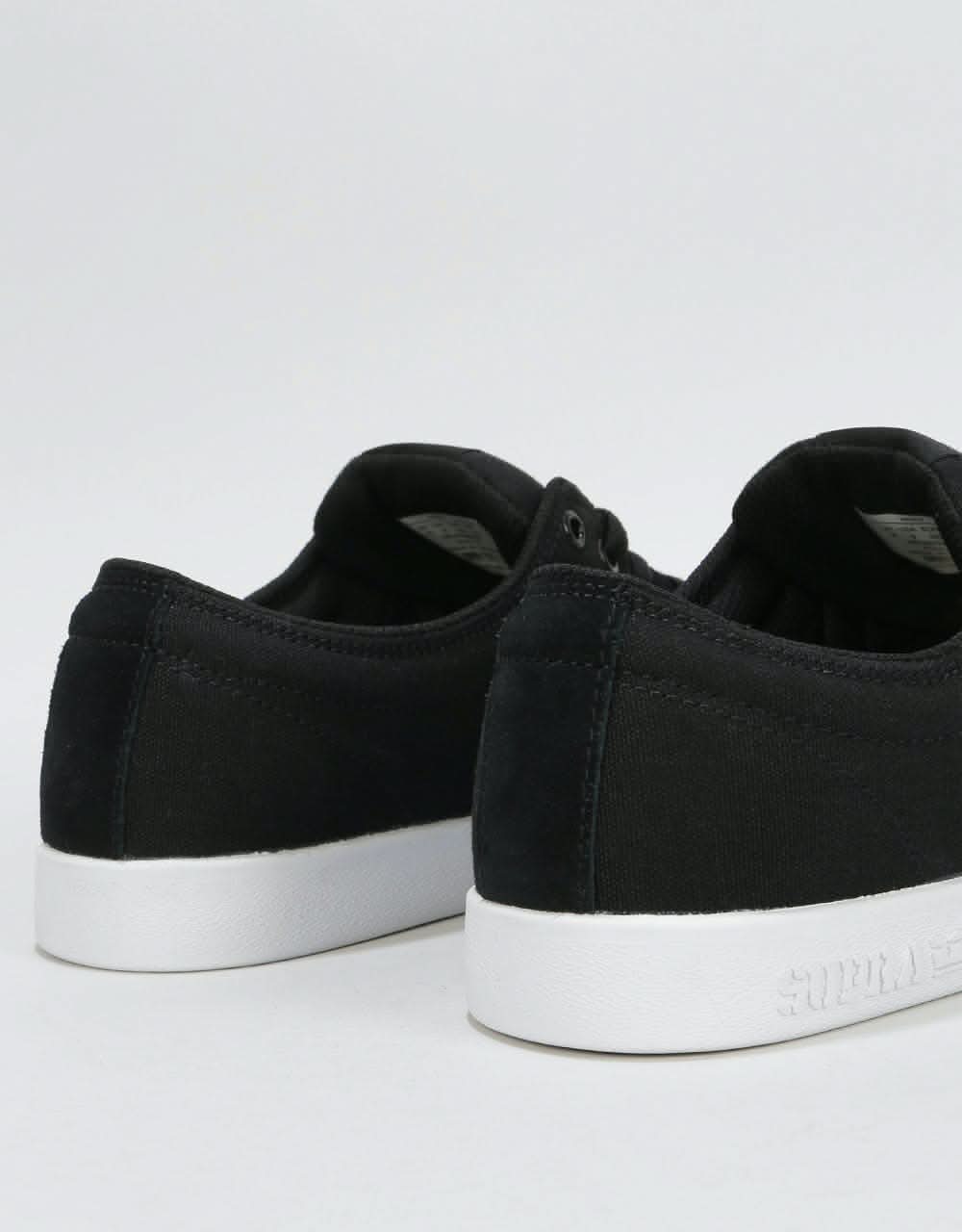 Supra Stacks II Skate Shoes - Black/Grey-White