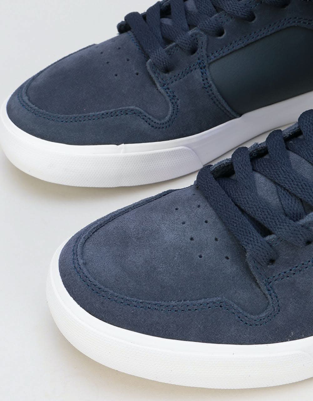 Supra Vaider Skate Shoes - Navy/Stone-White