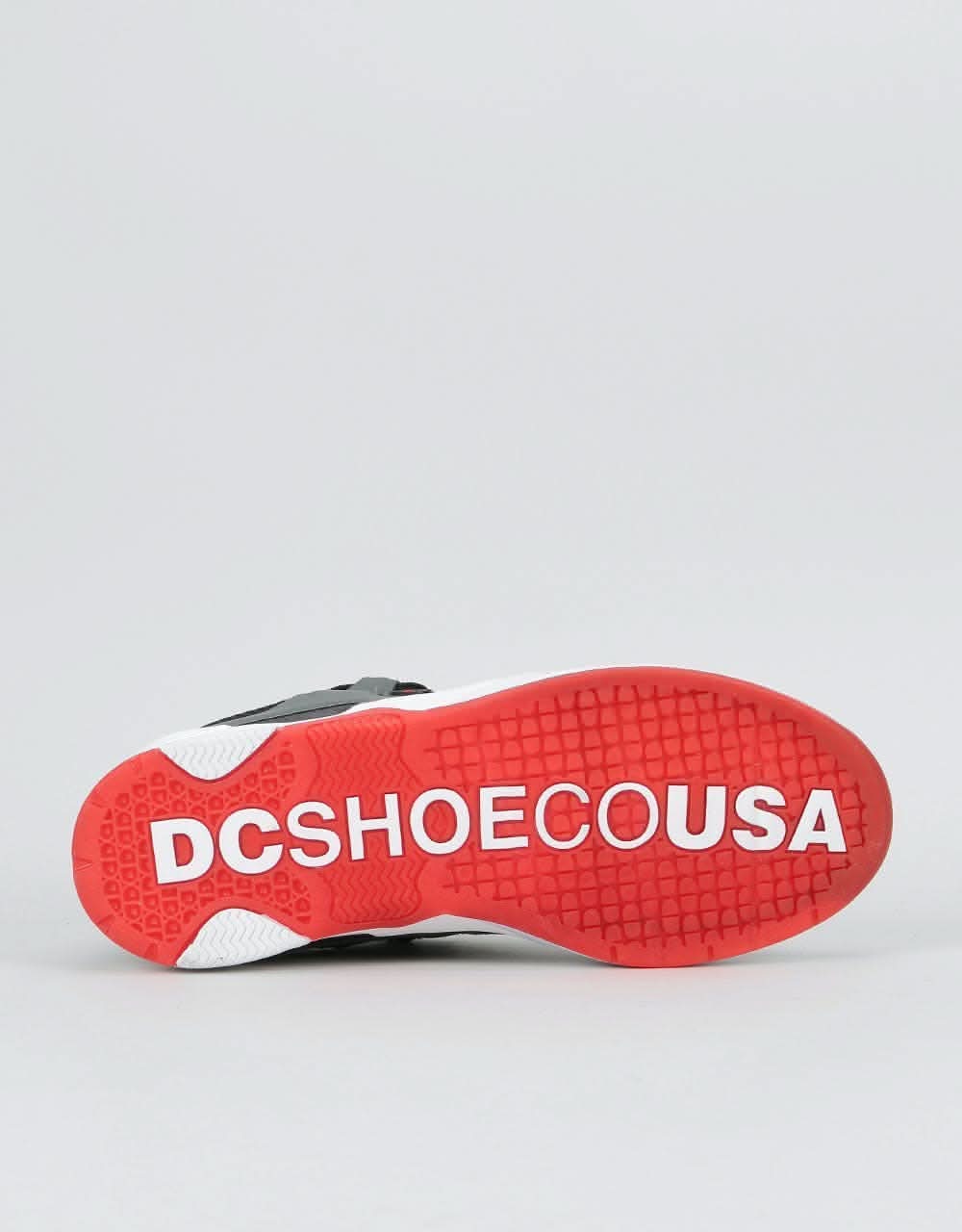 DC Kalis LE Skate Shoes - Grey/Black/Red