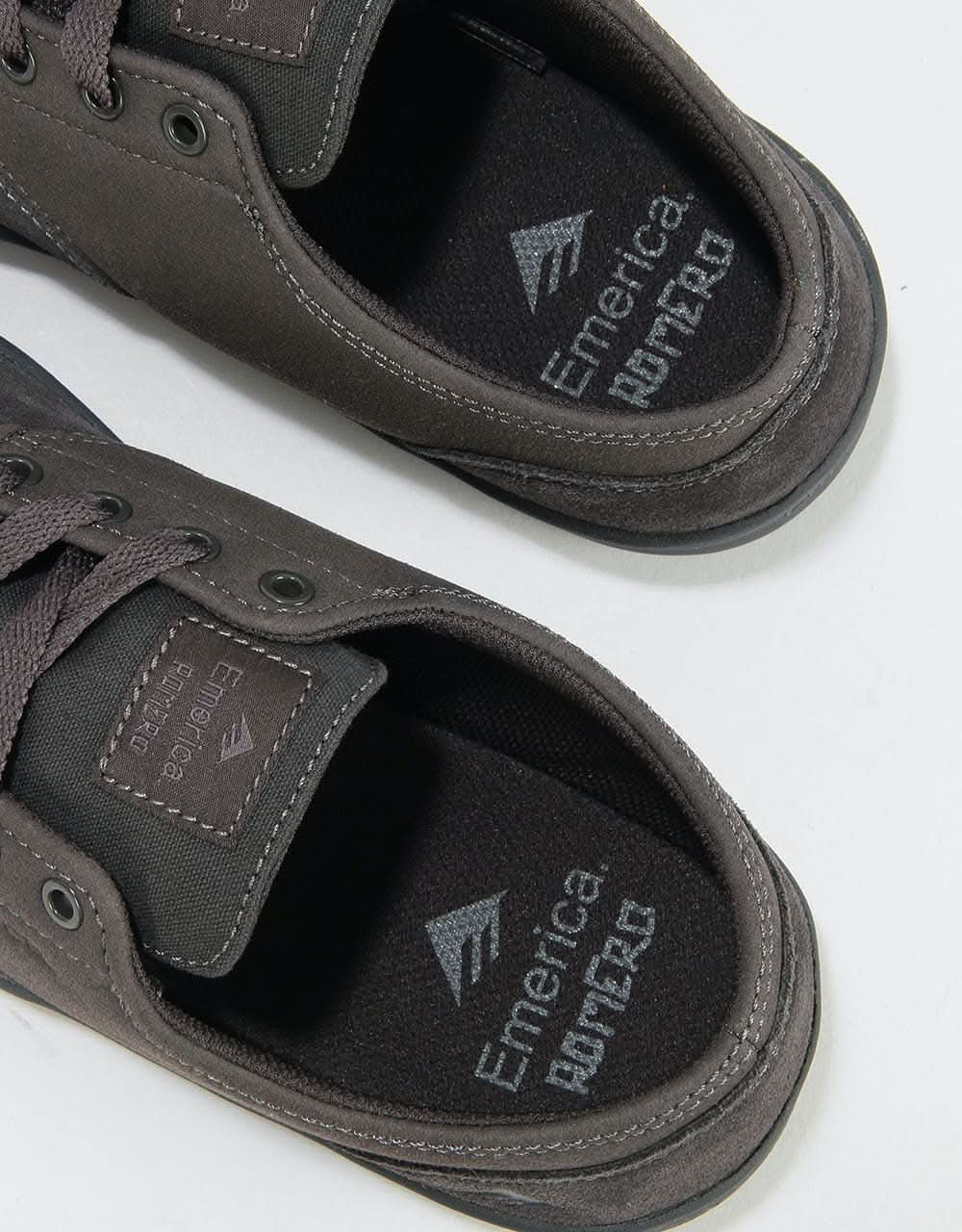 Emerica Romero Laced Skate Shoes - Charcoal
