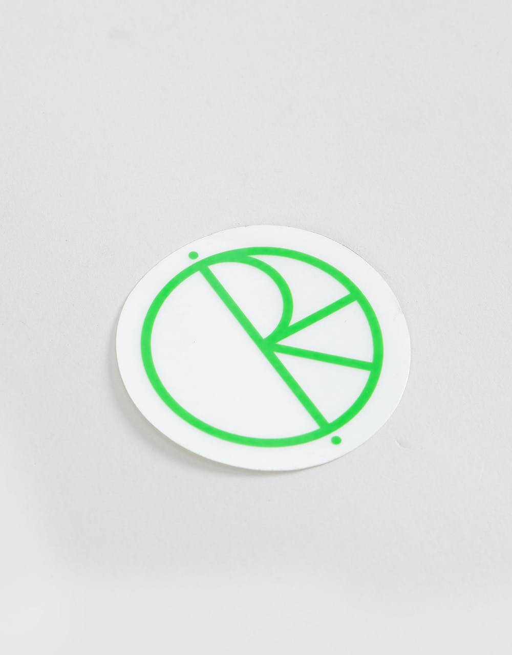 Polar Stroke Logo Sticker - Green