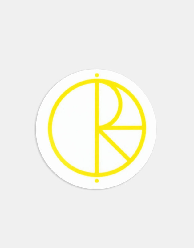 Polar Stroke Logo Sticker - Yellow