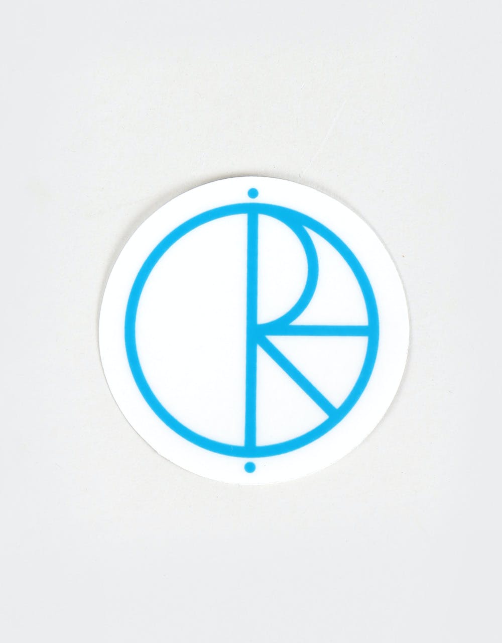 Polar Stroke Logo Sticker - Blue