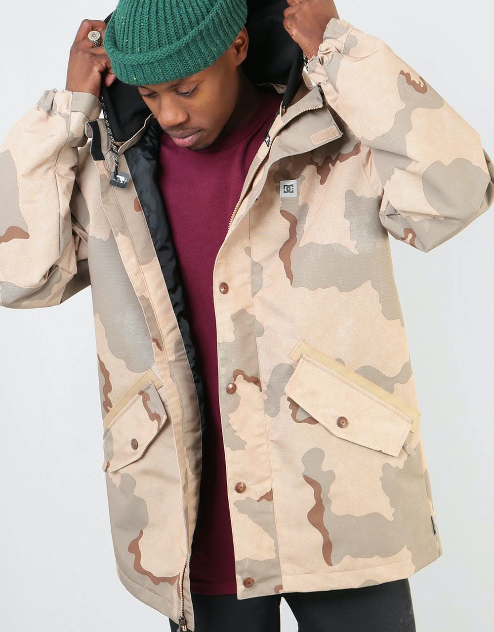 DC Union Snowboard Jacket - Incense DCU Camo