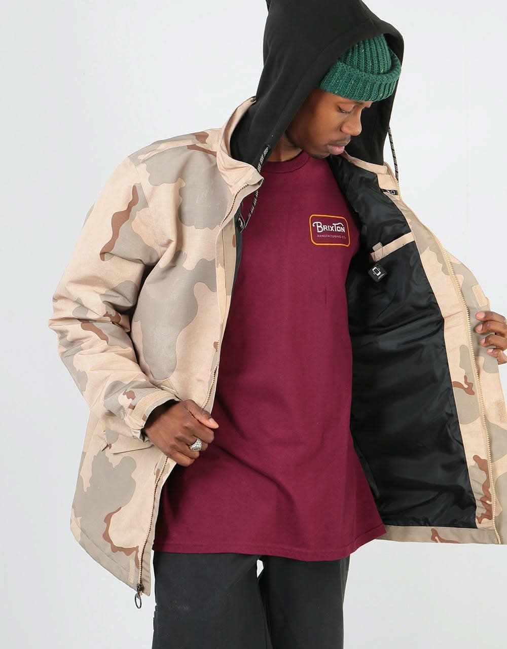 DC Union Snowboard Jacket - Incense DCU Camo
