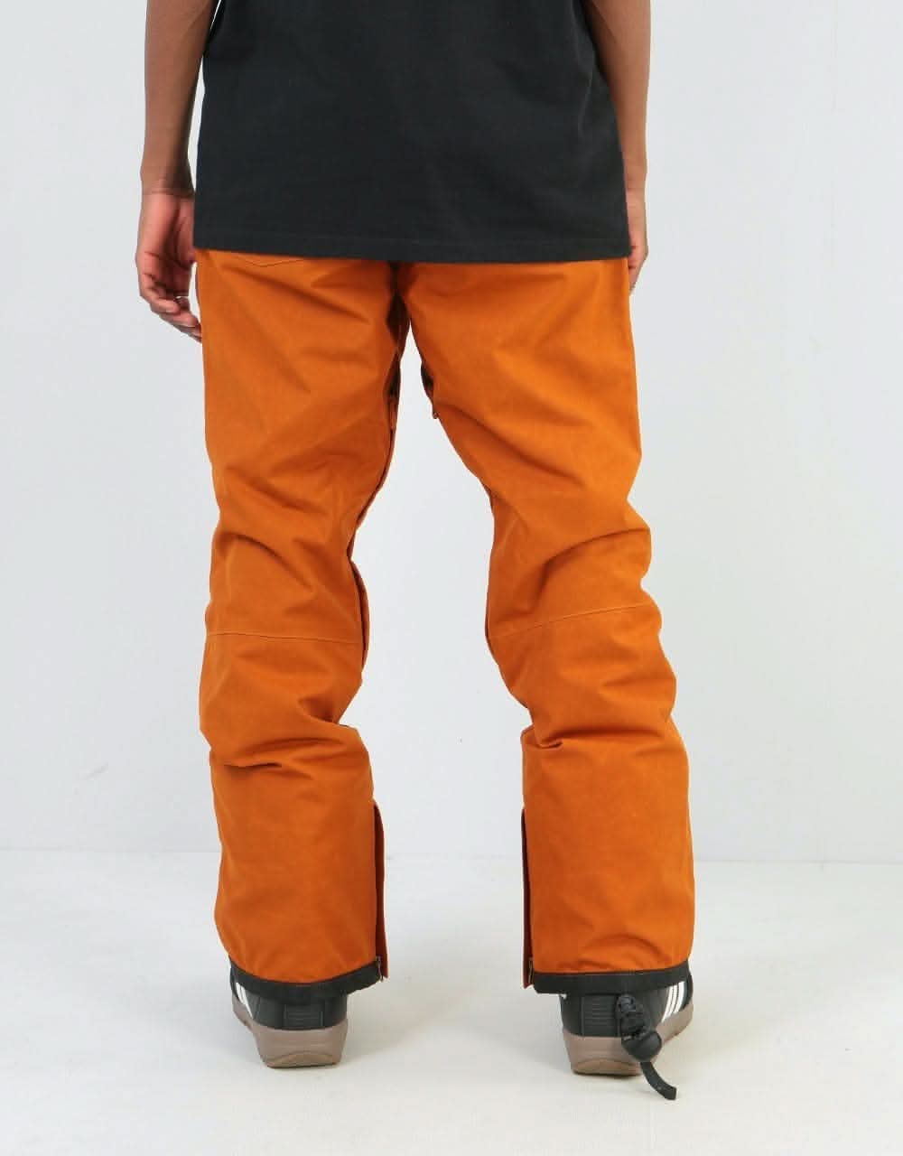 DC Relay Snowboard Pants - Waxed Leather Brown