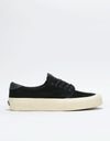 Straye Fairfax Skate Shoes - Black/Bone Suede