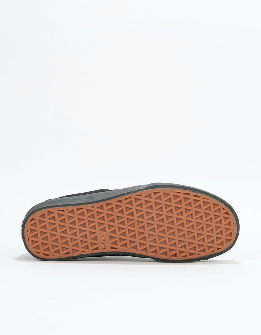 Straye Fairfax Skate Shoes - Black/Black Canvas