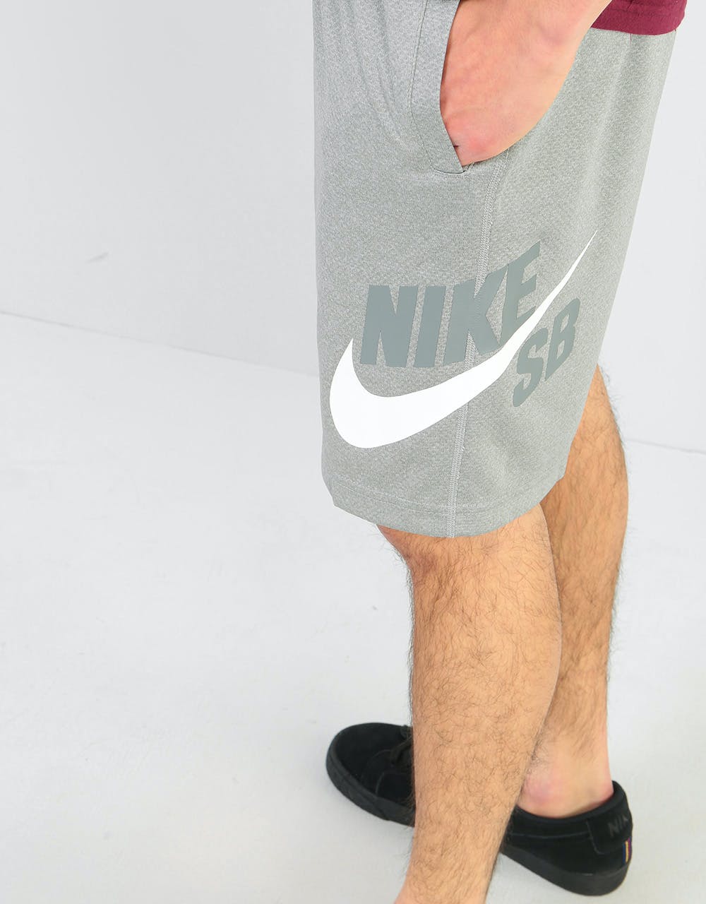 Nike SB Sunday Dri-Fit Shorts - Dk Grey Heather/Black