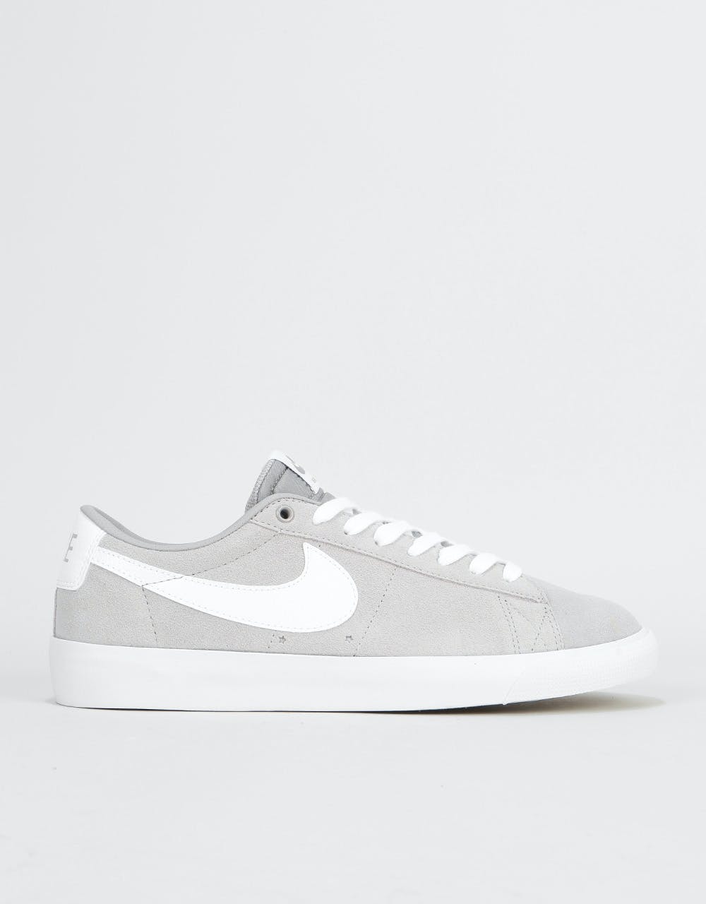 Nike SB Blazer Low GT Skate Shoes - Atmosphere Grey/White